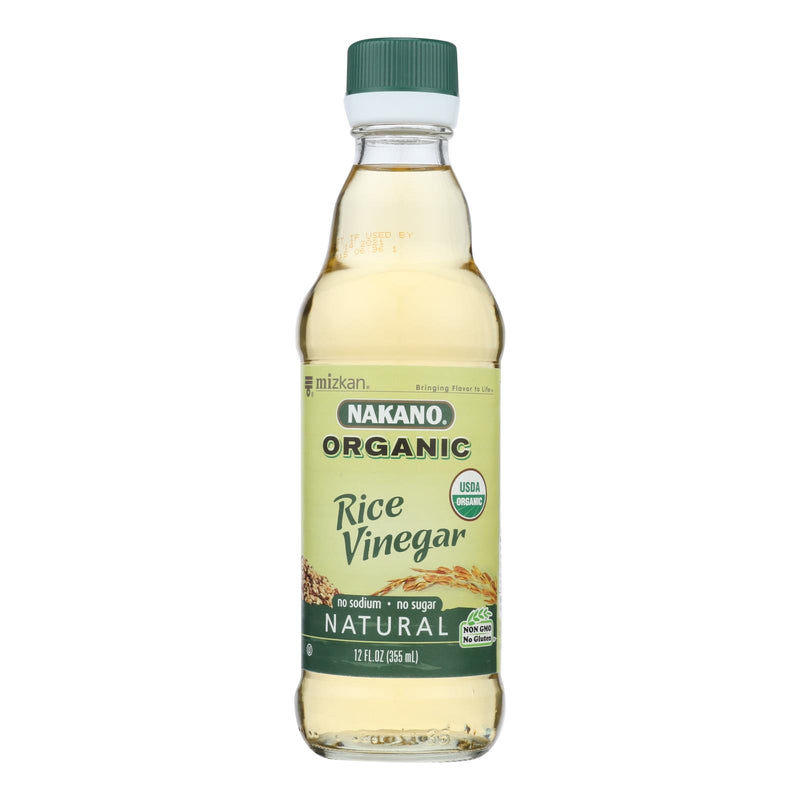 Nakano Organic Natural Rice Vinegar, 6 Pack of 12 Ounces - Cozy Farm 