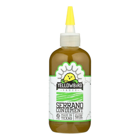 Yellowbird Serrano Hot Sauce (Pack of 6 - 9.8 Oz.) - Cozy Farm 