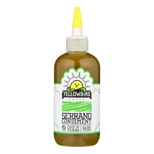 Yellowbird Sauce - Serrano (Pack of 6) 9.8 Oz. - Cozy Farm 