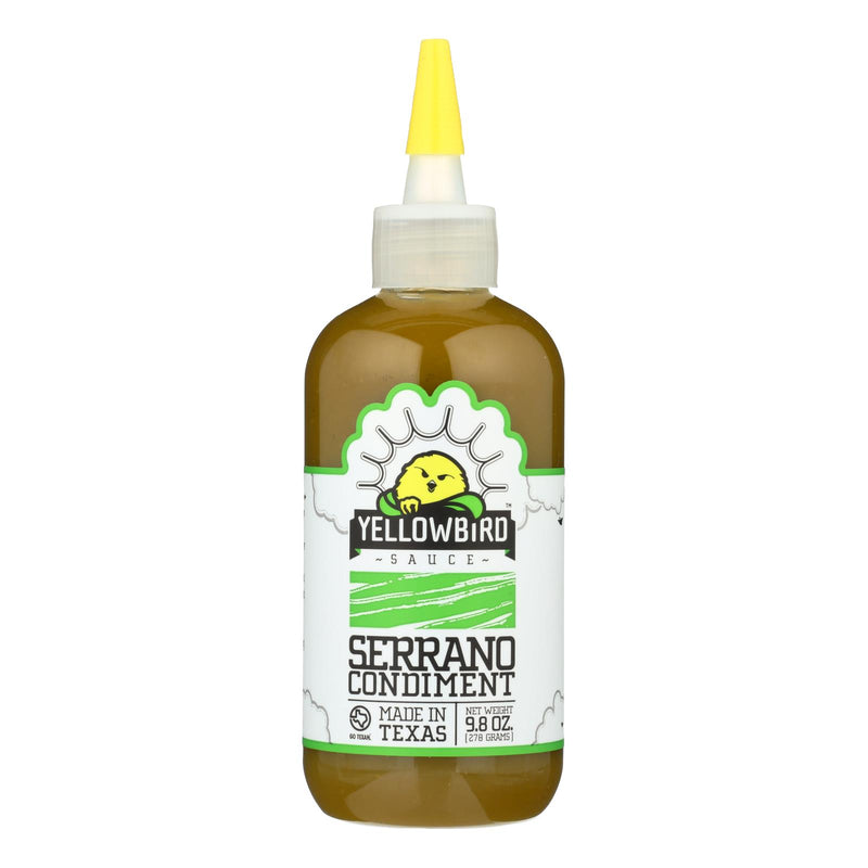 Yellowbird Serrano Hot Sauce (Pack of 6 - 9.8 Oz.) - Cozy Farm 