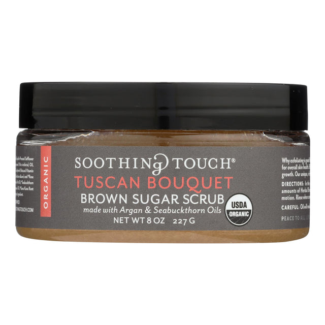 Soothing Touch Tuscan Bouquet Organic Sugar Scrub (8 Oz.) - Cozy Farm 