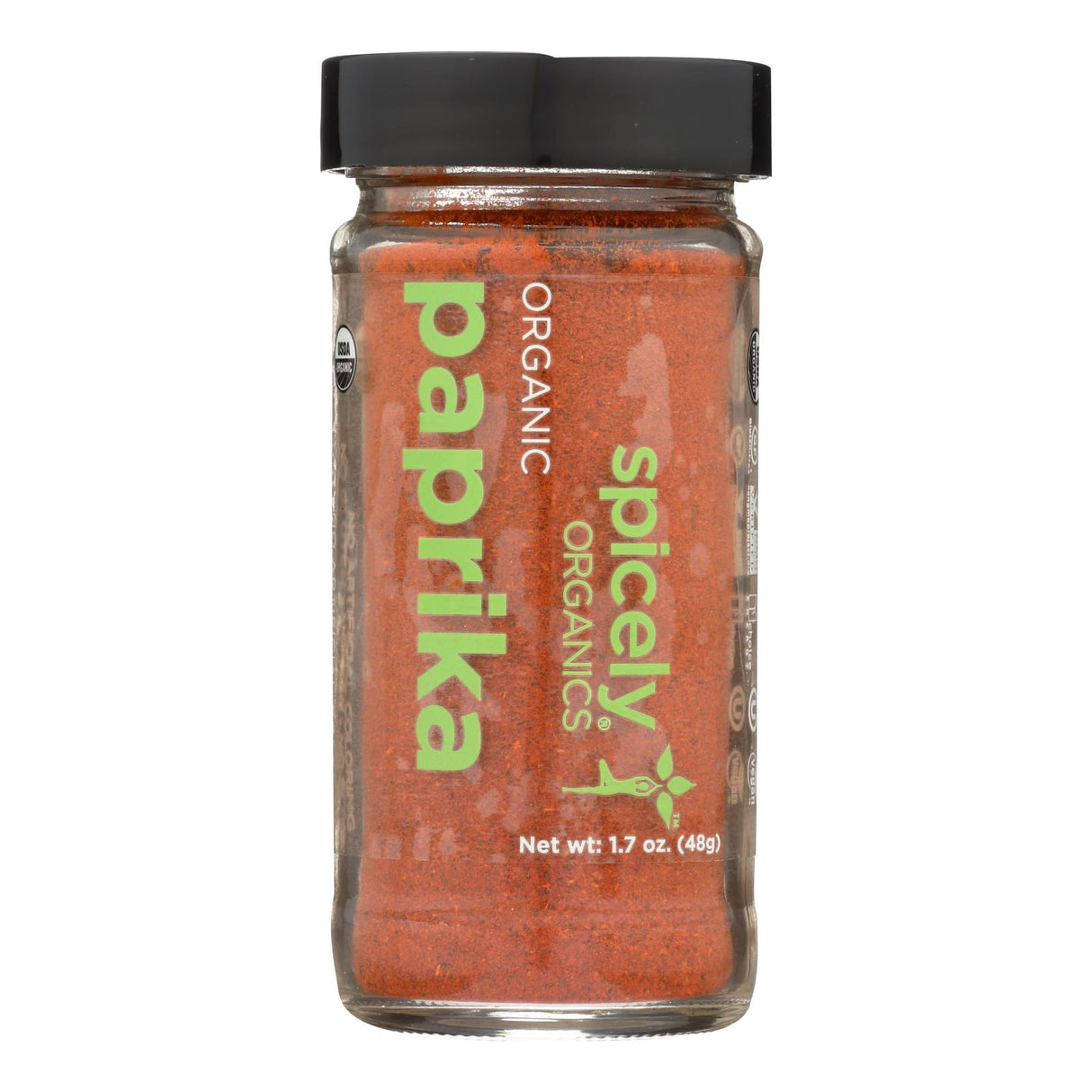 Spicely Organics Paprika Powder, Pure & Natural, 3 x 1.7 oz - Cozy Farm 