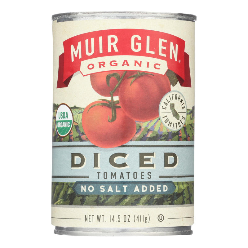 Muir Glen No Salt Diced Tomatoes (12-Pack, 14.5 Oz. Each) - Cozy Farm 