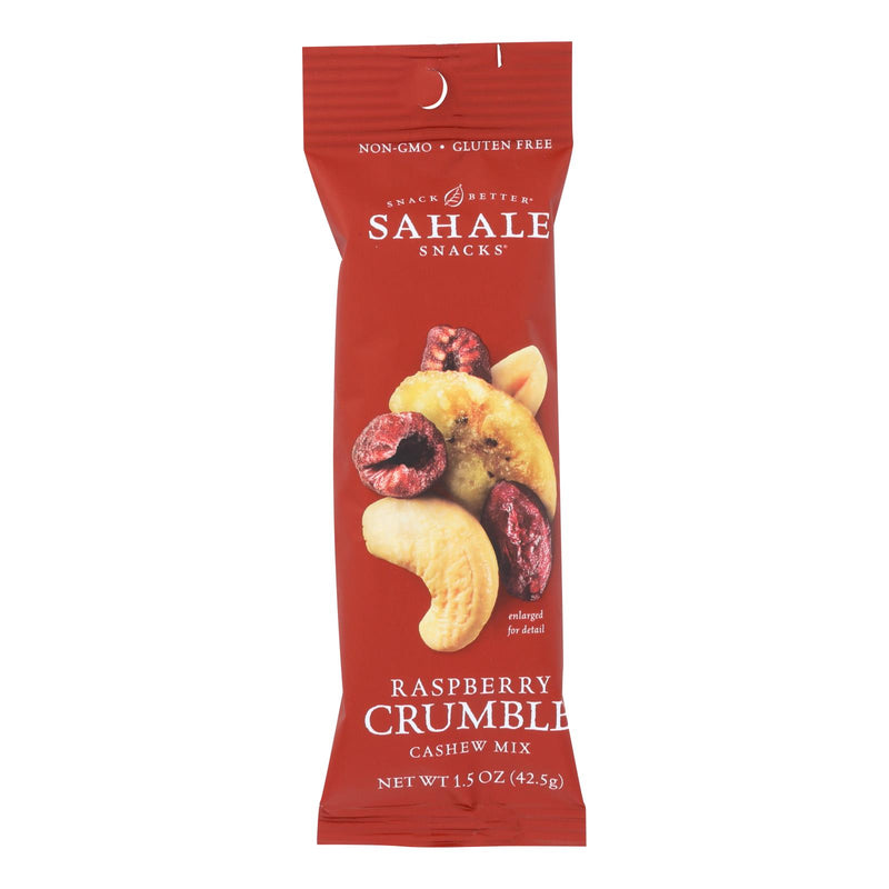 Sahale Snacks Raspberry Crumble Cashew Mix (9 - 1.5 Oz. Packs) - Cozy Farm 