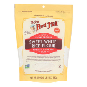 Bob's Red Mill Gluten-Free Sweet White Rice Flour, 4-Pack (24oz.) - Cozy Farm 
