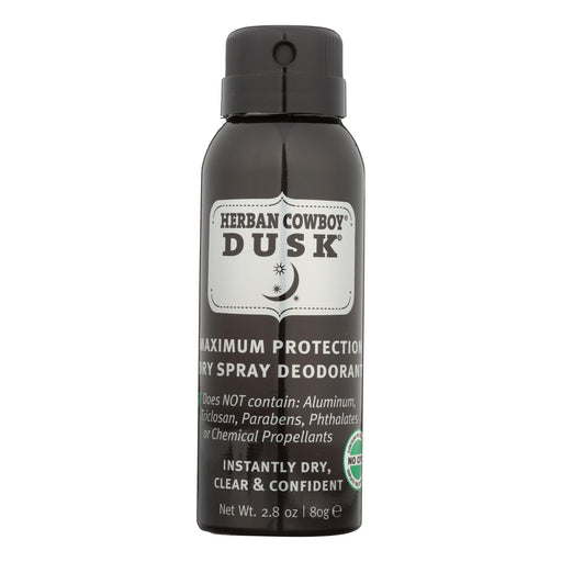 Herban Cowboy Dusk Deodorant Dry Spray, 2.8 Oz. - Cozy Farm 