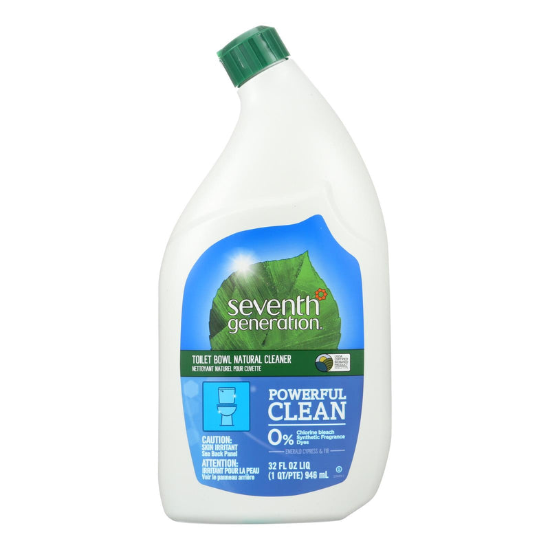 Seventh Generation Emerald Cypress and Fir Toilet Bowl Cleaner (Pack of 8 - 32 Fl Oz.) - Cozy Farm 