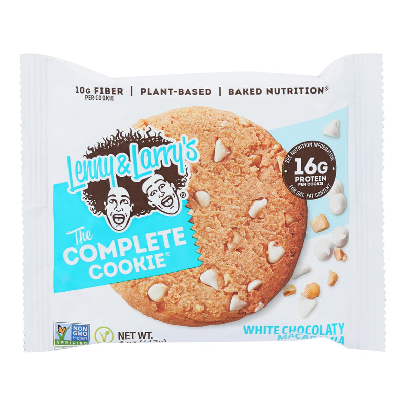 Lenny & Larry's The Complete Cookie - White Chocolate Macadamia - 4 Oz - 12-Pack - Cozy Farm 