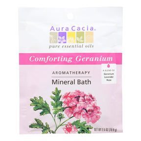 Aura Cacia Heart Song Aromatherapy Mineral Bath | 6 Pack | 2.5 Oz - Cozy Farm 
