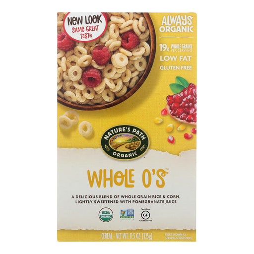 Nature's Path Organic Whole O's Cereal, 11.5 Oz (Pack of 12) - Cozy Farm 