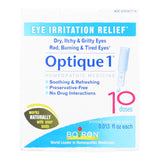 Boiron Optique 1 Minor Eye Irritation Drops, 10 Single-Use Doses - Cozy Farm 