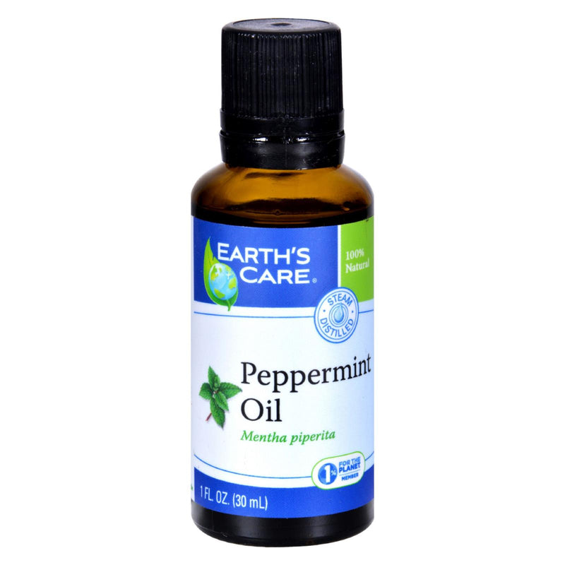 Earth's Care 100% Pure Natr Peppermint Essential Oil, 1 Fl Oz - Cozy Farm 
