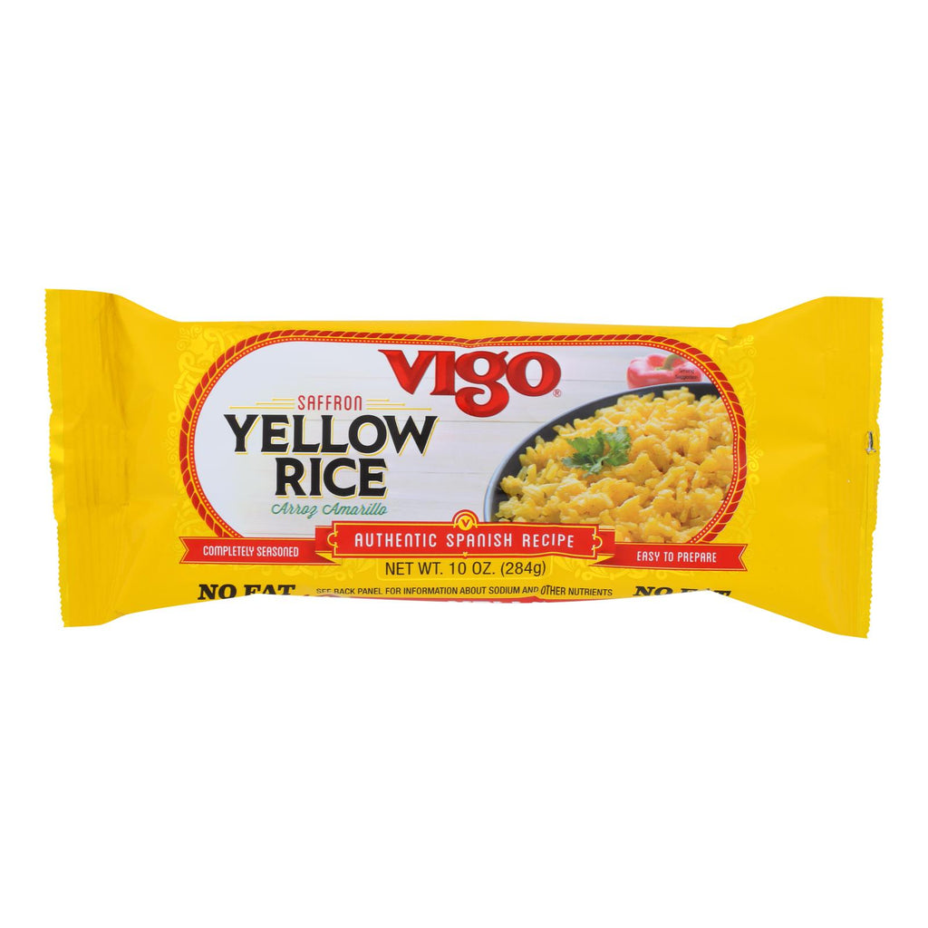 Vigo Yellow Rice - Case Of 12 - 10 Oz. - Cozy Farm 