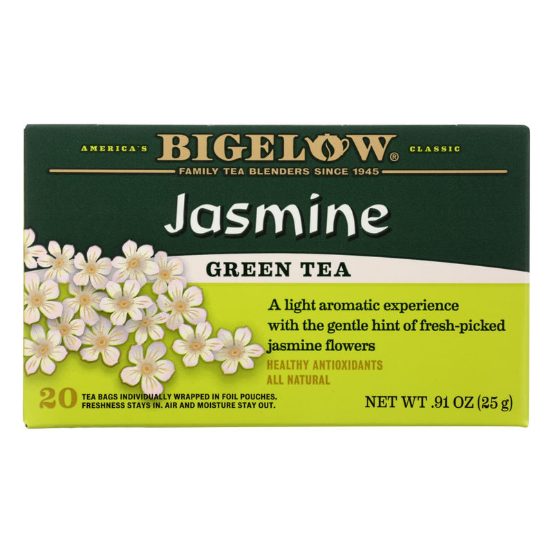 Bigelow Jasmine Green Tea Bags, Pack of 6 - Cozy Farm 