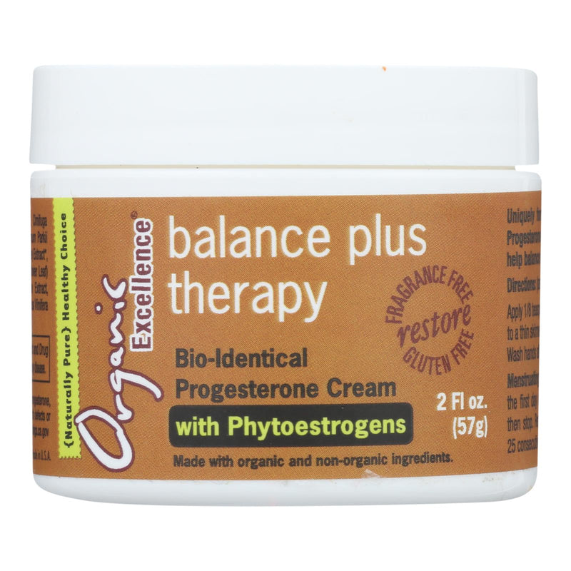 Organic Balance Plus Therapy Cream, 2 Oz. - Cozy Farm 