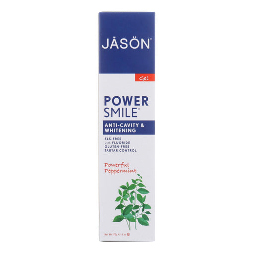 Jason Powersmile All-Natural Whitening CoQ10 Tooth Gel (6 Oz. Pack) - Cozy Farm 