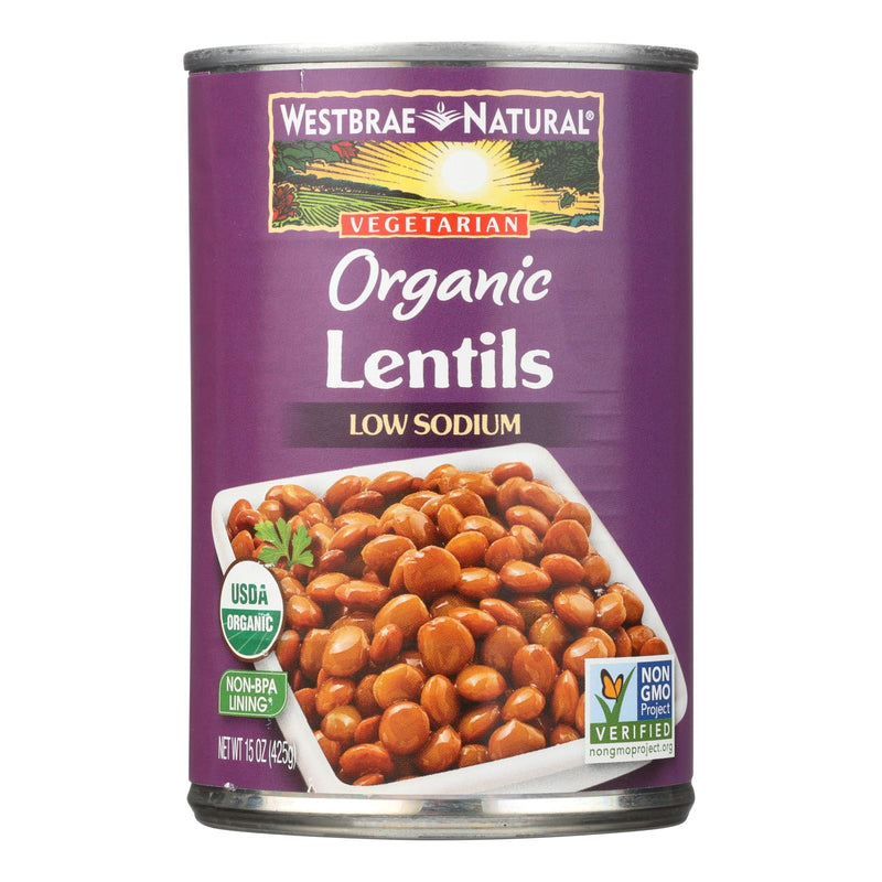 Westbrae Foods Organic Lentil Beans, 15 Oz Pack of 12 - Cozy Farm 