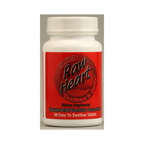 Raw Heart Glandulars (Pack of 60 Tablets) - Cozy Farm 