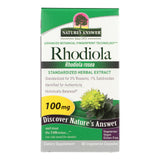 Nature's Answer Rhodiola Root Extract: Enhance Vitality and Reduce Stress (60 Vegetarian Capsules) - Cozy Farm 