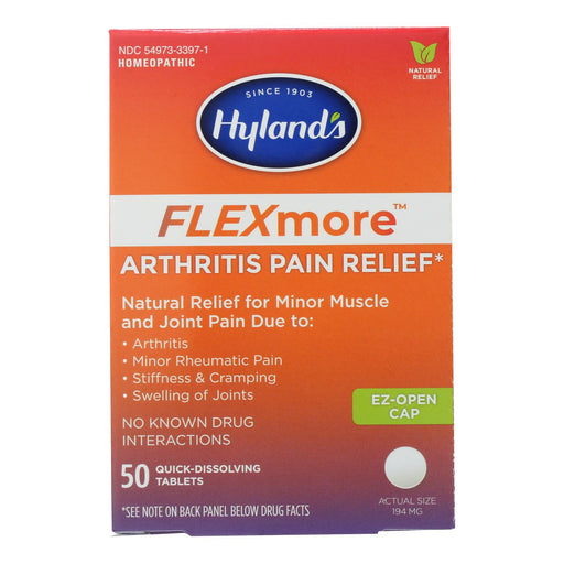 Hyland's Arthritis Pain Relief - Homeopathic - 50 Tablets - Cozy Farm 