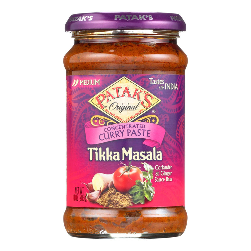 Patak's Tikka Masala Medium Concentrated Curry Paste (6 x 10 Oz. Packs) - Cozy Farm 