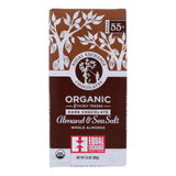 Equal Exchange Organic Dark Chocolate with Almond and Sea Salt (Pack of 10) - 3.5 Oz. - Cozy Farm 