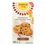 Simple Mills Crunchy Chocolate Chip Cookies (Pack of 6 - 5.5 Oz.) - Cozy Farm 