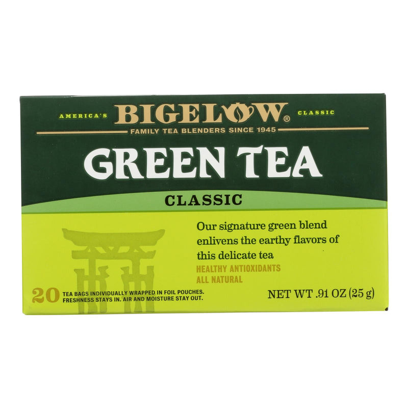 Bigelow Classic Green Tea, Pack of 6 - 20 Tea Bags - Cozy Farm 