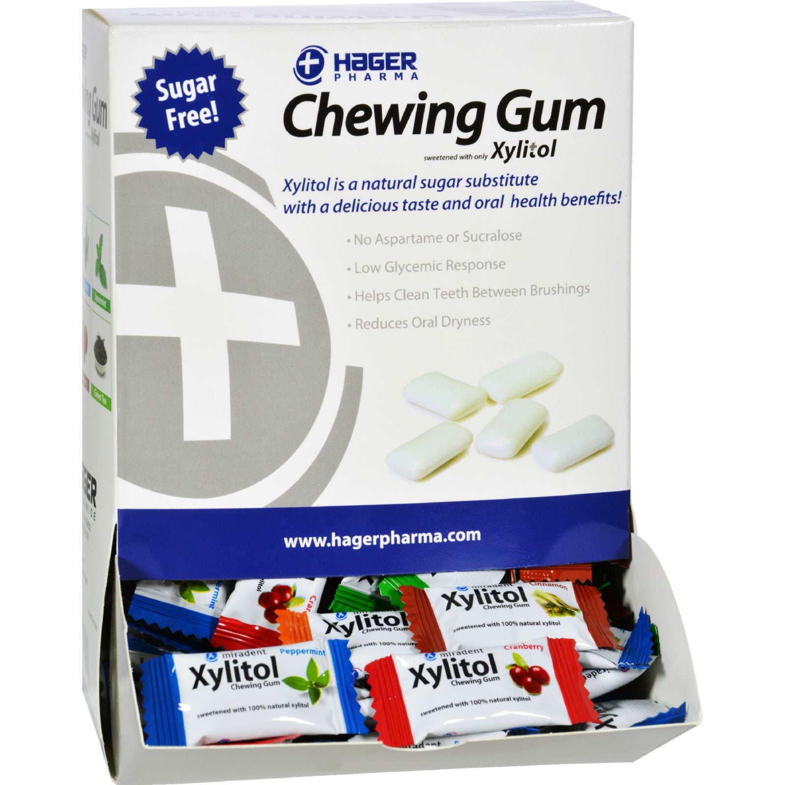 Xylitol Chewing Gum Assortment, Bag of 100