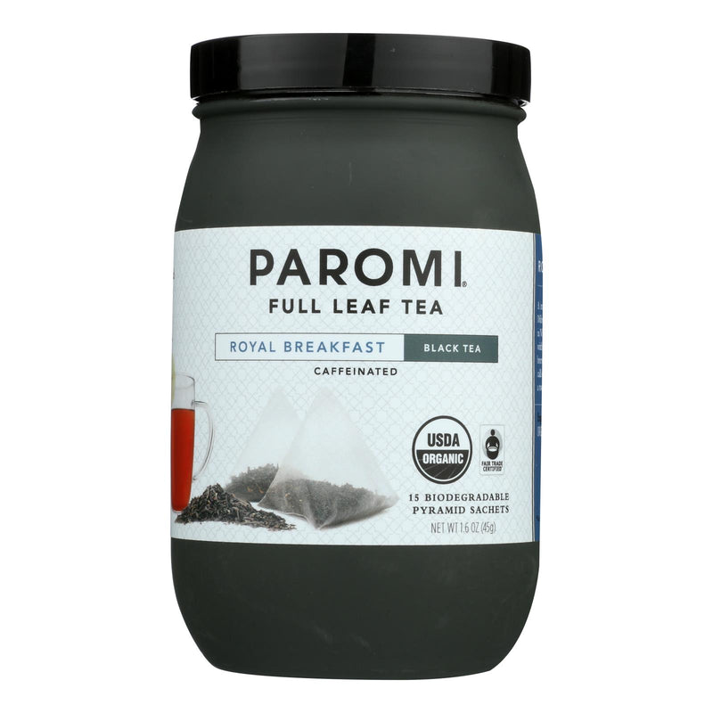 Organic Paromi Royal Breakfast Tea (Pack of 6 - 15 Count) - Cozy Farm 