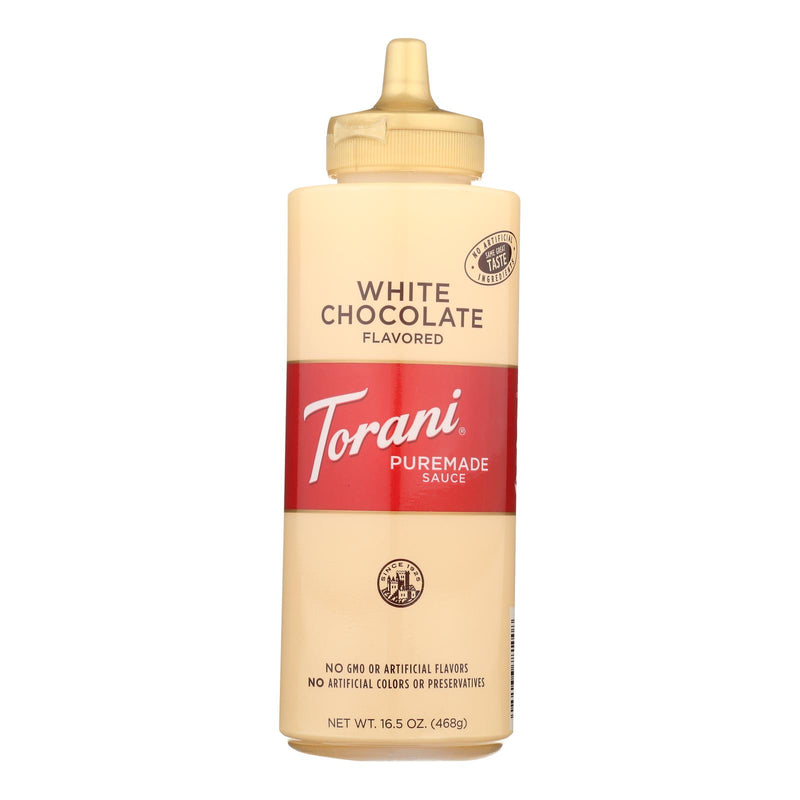 Torani White Chocolate Sauce (4-Pack, 16.5 oz. each) - Cozy Farm 
