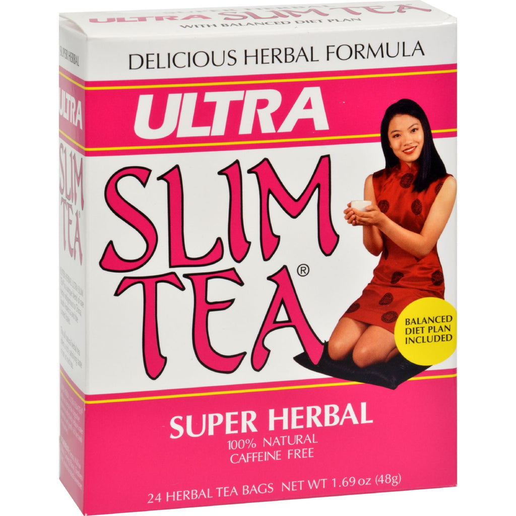 Hobe Labs Ultra Slim Tea Super Herbal (Pack of 24) - Tea Bags - Cozy Farm 