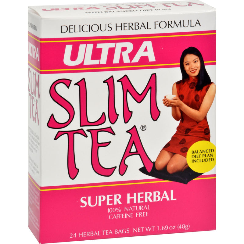 Hobe Labs Ultra Slim Tea Super Herbal Tea Bags (Pack of 24) - Cozy Farm 