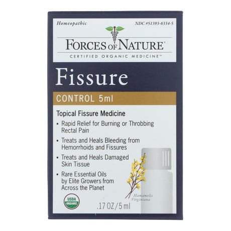 Forces of Nature Fissure Control - 5 mL - Natural Remedy - Cozy Farm 