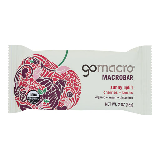 Gomacro Organic Macrobar - Cherries and Berries Variety Pack (12 x 2 Oz Bars) - Cozy Farm 