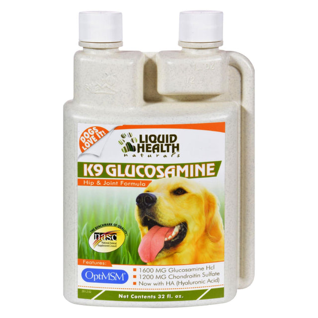 Liquid Health K9 Glucosamine - 32 Fl Oz. - Cozy Farm 