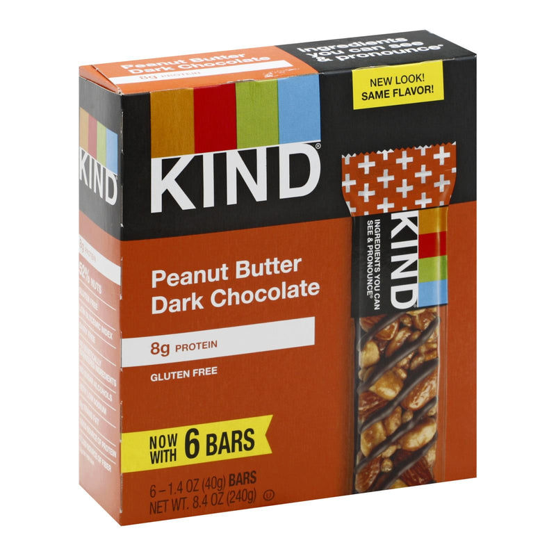 Kind Bar Peanut Butter Dark Chocolate (Pack of 10, 6/1.4 Oz.) - Cozy Farm 