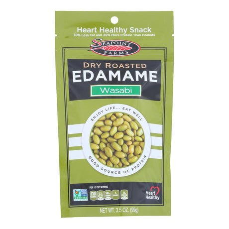 Seapoint Farms Spicy Wasabi Dry Roasted Edamame - Cozy Farm 