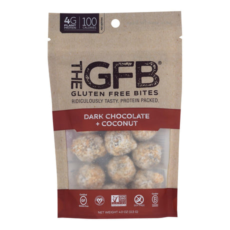 Gluten-Free Bites Dark Chocolate with Coconut (Pack of 6 - 4 Oz.) - Cozy Farm 