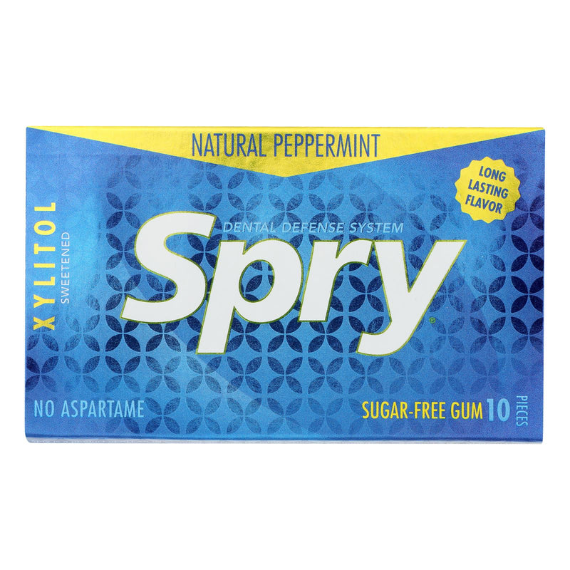 Spry Xylitol Gems: Peppermint Flavor - Pack of 20, 10 Count - Cozy Farm 