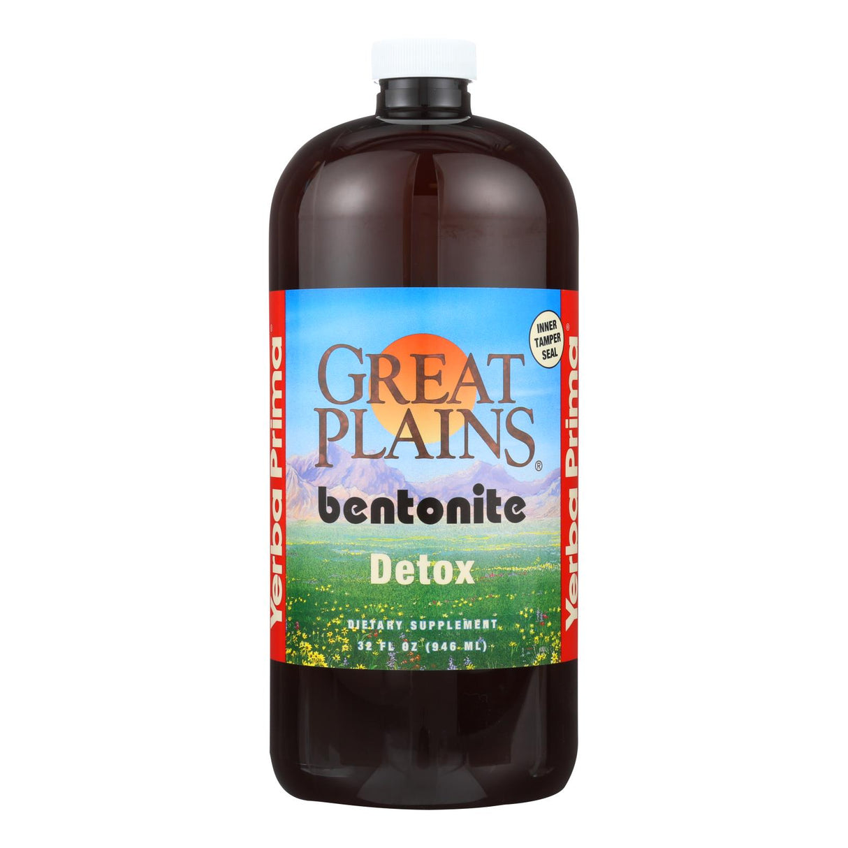 Yerba Prima Great Plains Bentonite Detox (32 Fl Oz) - Cozy Farm 