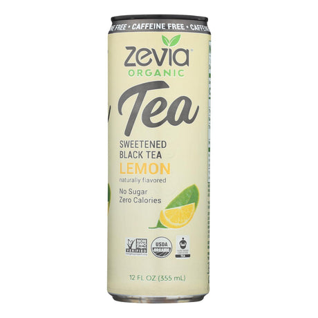 Zevia Organic Sweetened Black Tea 12-Pack, 12 Fl. Oz. Cans - Cozy Farm 