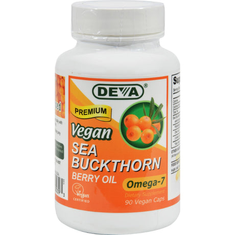 Deva Veg Omega-3 DHA - Vegan Omega-3 EPA & DHA ( 90) Vegan Softgels - Cozy Farm 