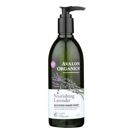 Avalon Organics Lavender Glycerin Liquid Hand Soap (12 Fl Oz) - Cozy Farm 