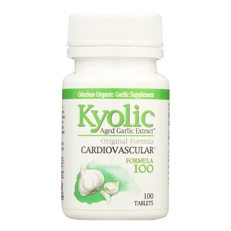 Kyolic Aged Garlic Extract for Heart Health (100 Tablets) - Cozy Farm 
