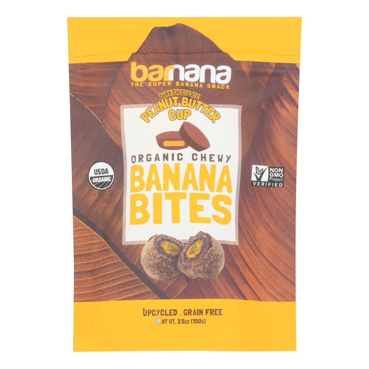Barnana Ban Bites: Chocolate PB Cup, 3.5 Oz Per Bite (Pack of 12) - Cozy Farm 