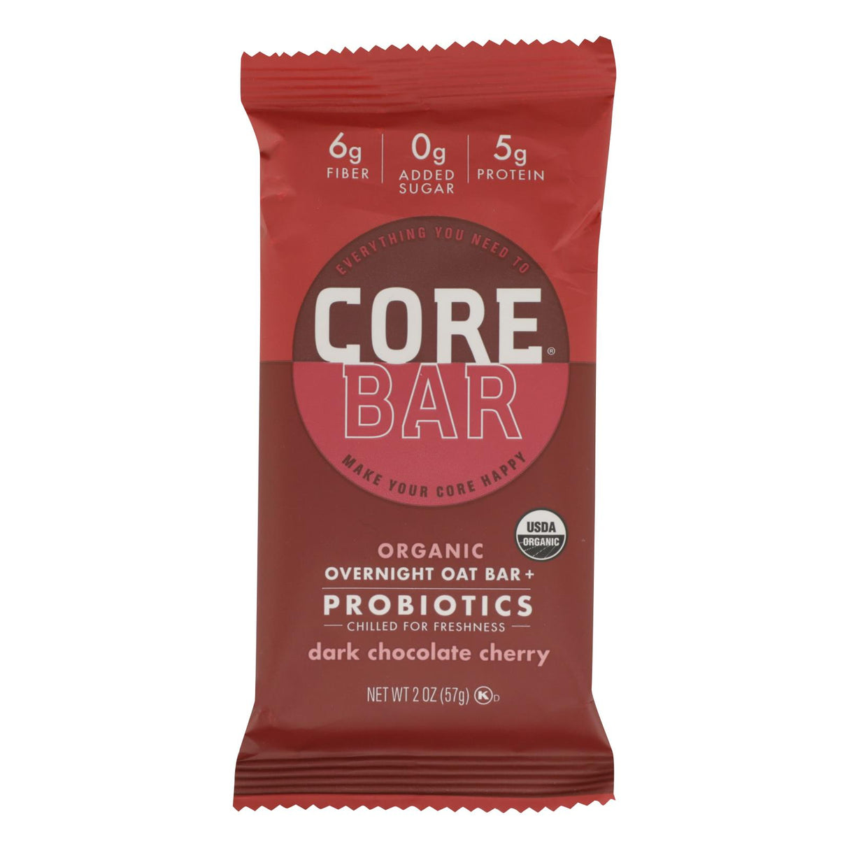 Core Foods Probiotic Dark Chocolate (Pack of 8 - 2 Oz.) - Cozy Farm 