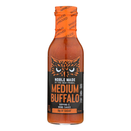 The New Primal Medium Buffalo Dipping & Wing Sauce (Pack of 6 - 12 Oz.) - Cozy Farm 