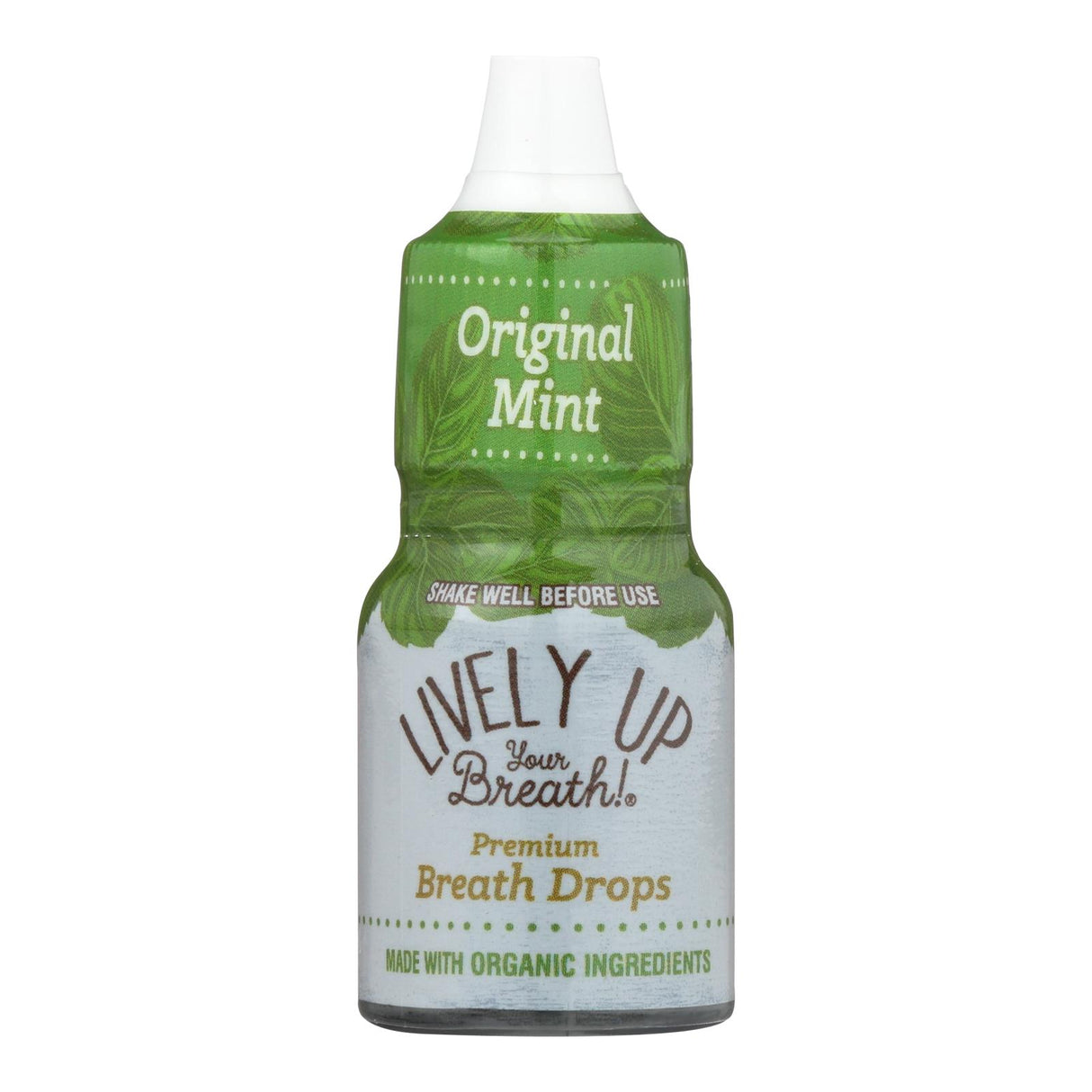 Lively Up Your Breath! Original Mint Premium Breath Drops (Pack of 12 - .27 Fz) - Cozy Farm 