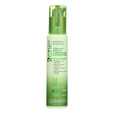 Giovanni 2chic Avocado Leave-In Conditioner - 4 Oz - Cozy Farm 